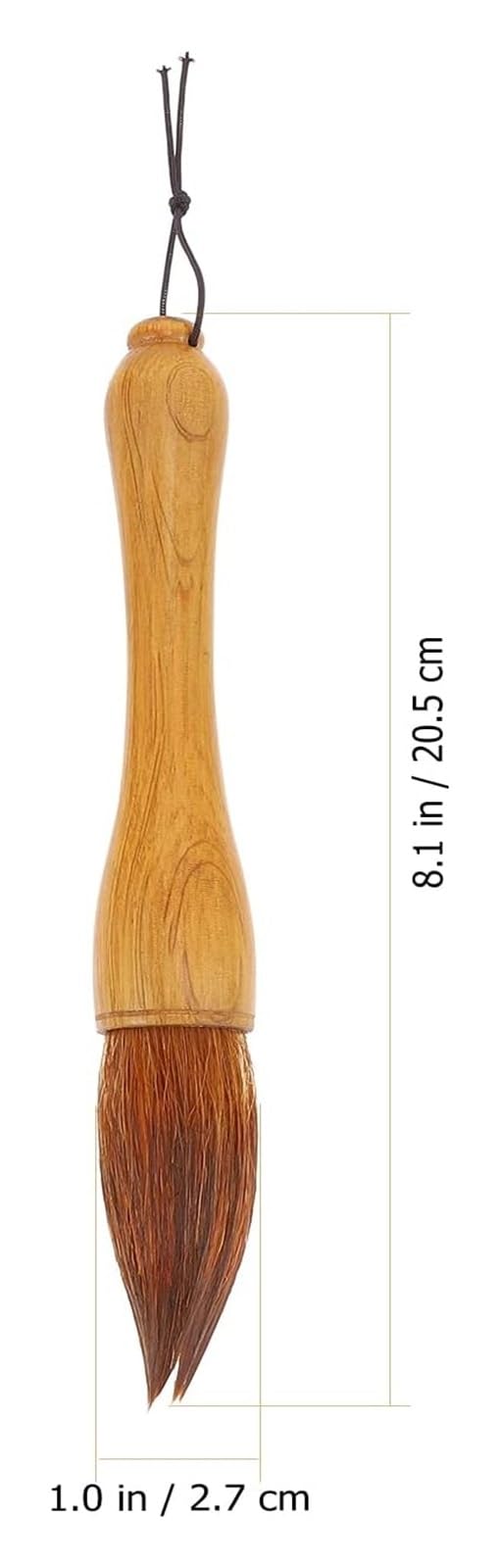 Set di pennelli for inchiostro for pittura cinese - Strumenti artistici for la scrittura a mano for calligrafia e disegno - Pennelli grandi fuzzy for scrivere distici e progetti artistici