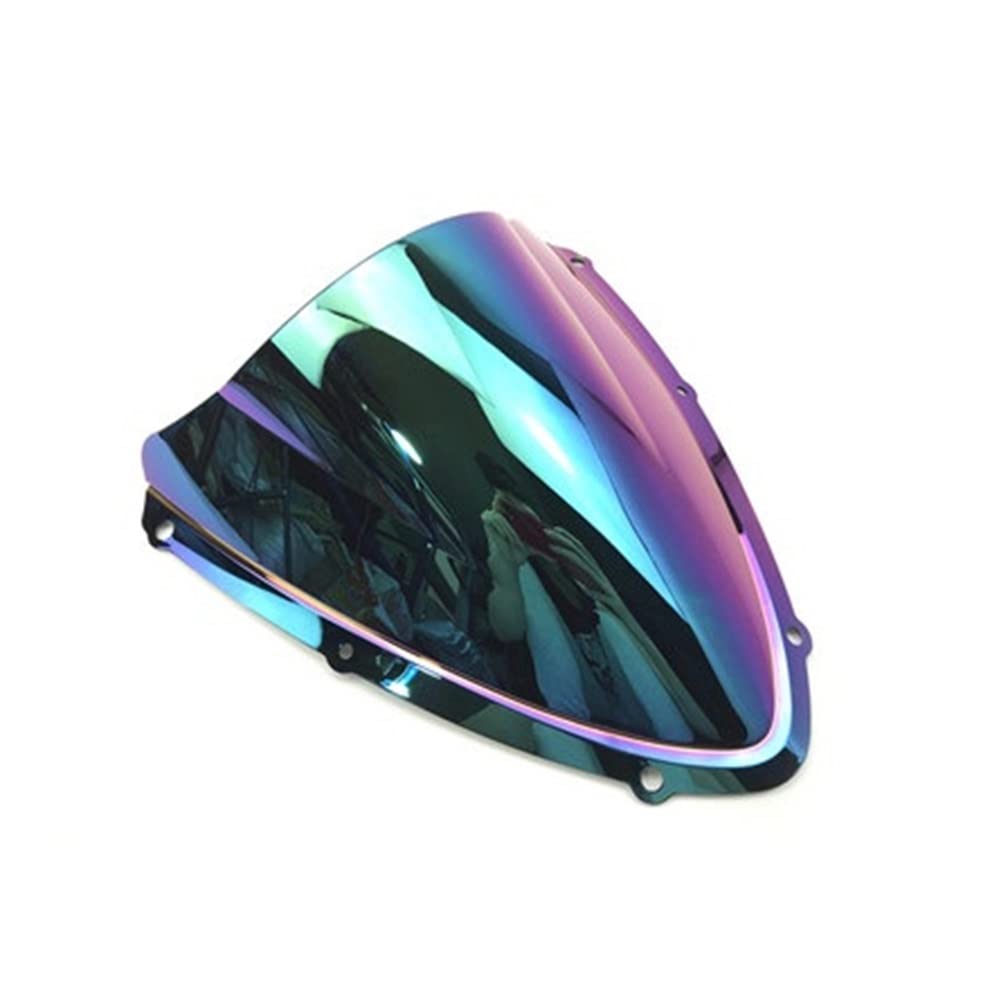 Pare-Brise Double Bulle Moto Pour Suzuki GSX-R 600 / 750 K8 (2008-2010) – Carénage Sportif Noir, Protection Vent & Aérodynamisme
