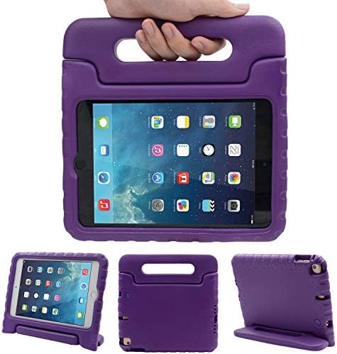 LEFON Kids Case Shockproof for iPad Mini 5/4/3/2/1, iPad Mini 4th Generation Case for Kids, Convertible Handle Light Weight Super Protective Stand Cover Case for iPad Mini 5th Gen 7.9 Inch