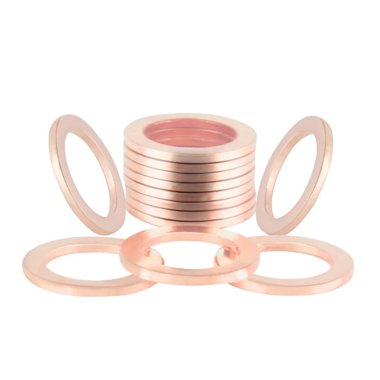 Gasket set oil cooler Uszczelka korka spustowego oleju 14 mm 007603-014106 Wymień zestaw uszczelniający uszczelki korka spustowego oleju ciśnieniowego(36pcs)