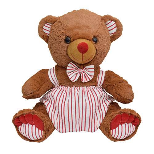Image of Ultra 12 inch Cuddly Dungry Teddy Bear Fully Stuffed Soft Plush Toy for Kids in Brown Animal Toy Gift Birthday Anniversary Christmas Diwali Home Decore