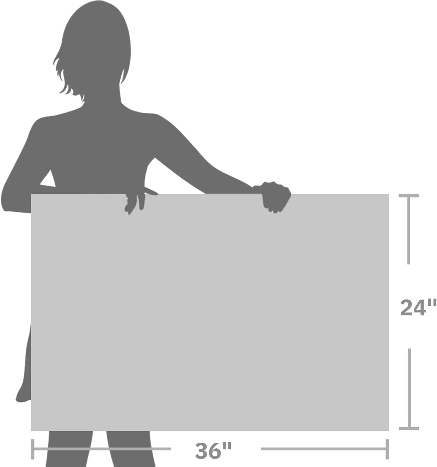 cozy country Lake Pictures Wall Decor with Wildflowers - Serene Lake-House Canvas Art for Living Room & Bedroom, Floral Landscape Painting Nature Flower Artwork 36"x24"