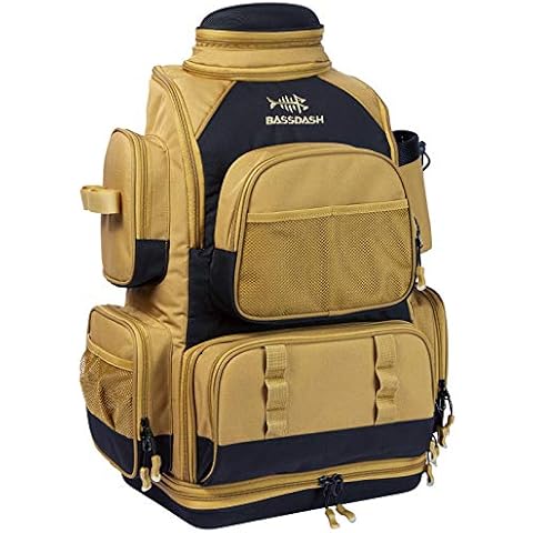 Bassdash Mochila de Pesca Bolsa Táctica Resistente al Agua Cover