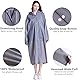 GUKOY Regenponcho Regenmantel Herren Damen Wasserdicht, 2 Stück EVA Regenbekleidung Regencape Regenjacke für Wandern Camping Radfahren Reisen