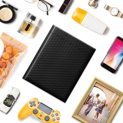 Metronic Bubble Mailers 6x10 Inch 600 Pack Black Waterproof Bubble Mailer Usable Size 6x9'' Padded Envelopes Self Seal, Cushioning Mailer for Packaging, Shipping, Mailing, Small Business Supplies