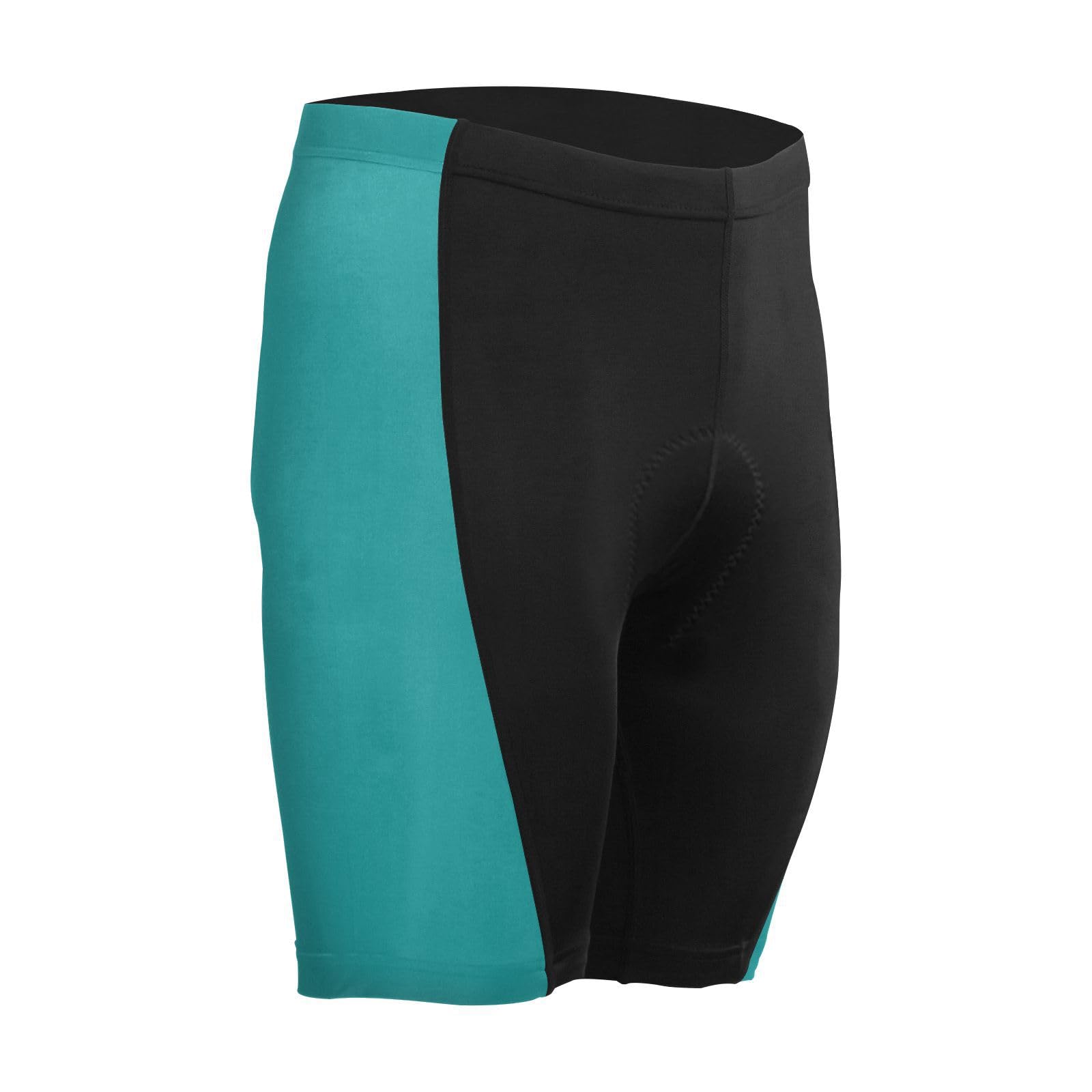 Men's Padded Bicycle Short, Cycling Shorts, Breathable, Moisture-Absorbent and Sweat-Wicking Dark Cyan