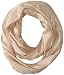 Calvin Klein Women's Liquid Lurex Infinity Scarf