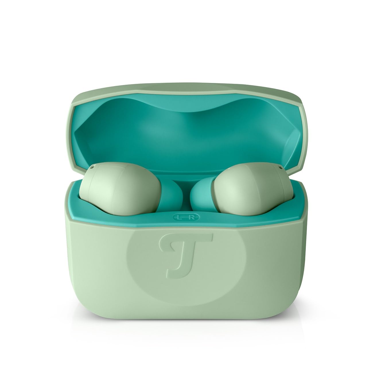 Teufel Airy TWS 2 - Écouteurs Intra-Auriculaires sans Fil Bluetooth - Réduction Active du Bruit - Étanchéité IPX4-6 Microphones - Longue durée de Vie de la Batterie - Contrôle Tactile - Vert