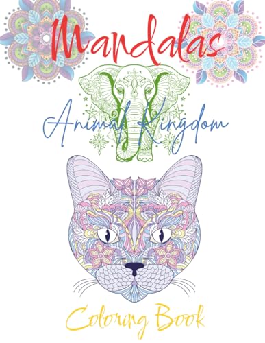 Mandalas Animal Kingdom Coloring Book