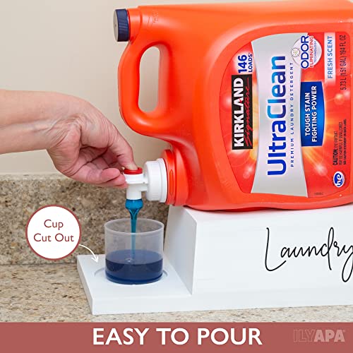 30% Off Ilyapa Wooden Laundry Detergent Dispenser Holder - Image 5
