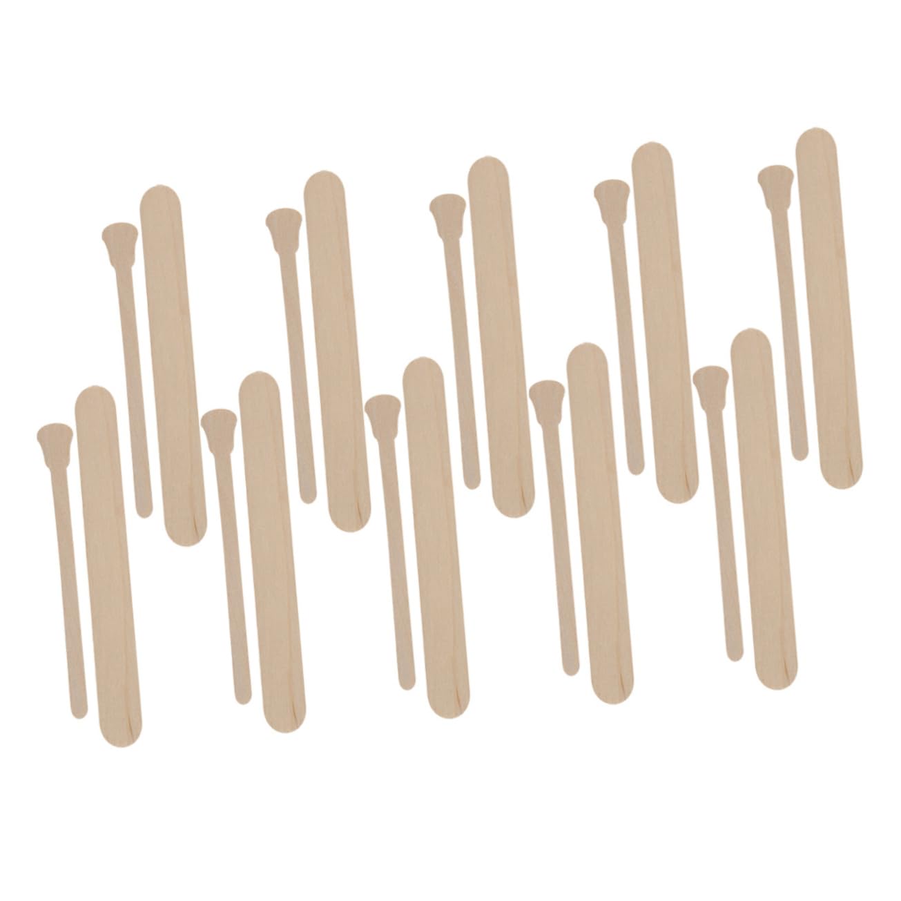 minkissy Portable Wax Applicator Professional Waxing Sticks for Hard Wax Hair Removal Diy Craft