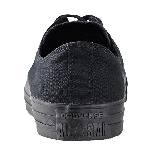 Image of All Star Chuck Taylor Lo Top Mens Sneakers Black Monochrome 4.5 D(M) US