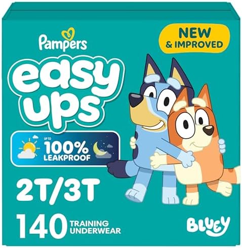 Pampers Training Pants - Easy Ups Boys & Girls Bluey - Size 2T-3T...
