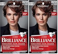 Schwarzkopf Brilliance Permanent Hair Colour, 50 Venetian Sunset (Pack of 2)