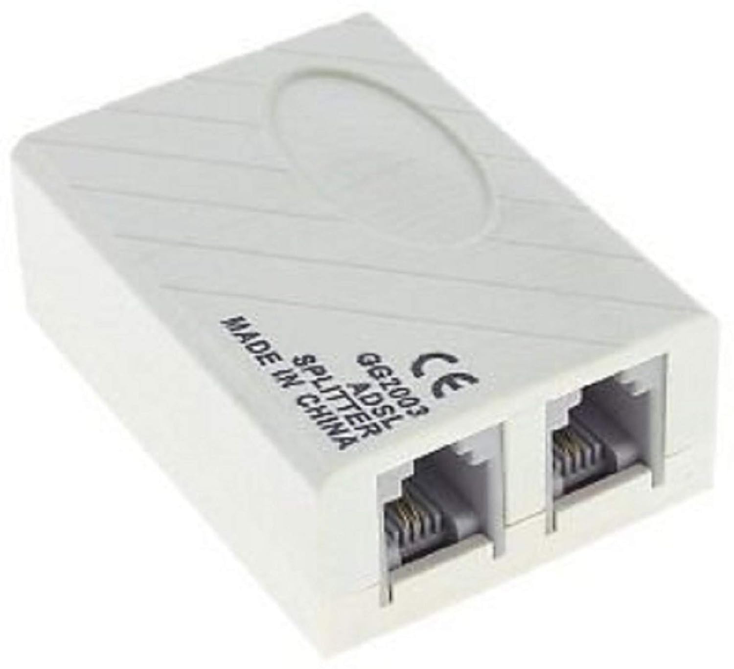 Mak World® ADSL Splitter for Landline Telephone and Modem -1 Female Jack to 2 Female Jack Adaptor (Pack of 1 Pcs)-image-24