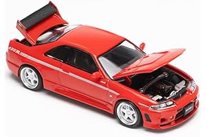 Pop Race's 400R RHD 1/64 Diecast Model Red