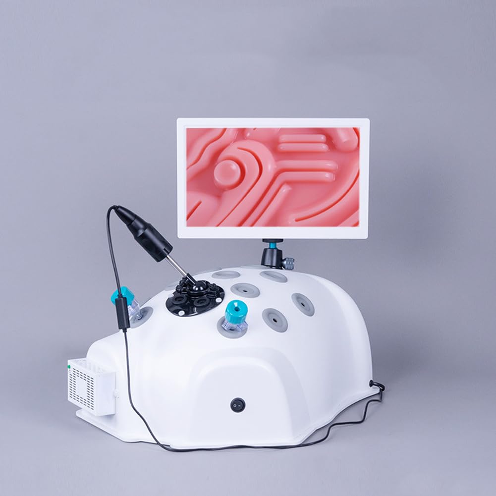 Laparoskopisches Trainingskitlaparoskopische Chirurgie Simulation Trainingsinstrumentsthorakoskopisches Trainingssetübungswerkzeuge0-Grad-Endoskope4 Chirurgische Instrumente9 Nahtmodule