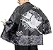Produktbild Sunma Herren Kimono Cardigan Chinesischer Stil Gedrucktes Haori Jacke 3/4 Ärmel Cloak Tops