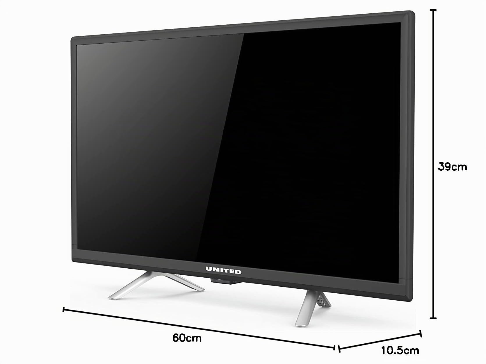 United LED24H44, Tv Led 24'’, HD Ready, Hevc Main 10