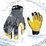 0℃/32°F COLDPROOF& 360° BREATABLE & WATERPROOF - Nos gants sont doublés d'une membrane TPU imperméable mais respirante et d'une isolation 3M Thinsulate C40 pour garder vos mains à la fois au sec et au chaud en emprisonnant l'air chaud.