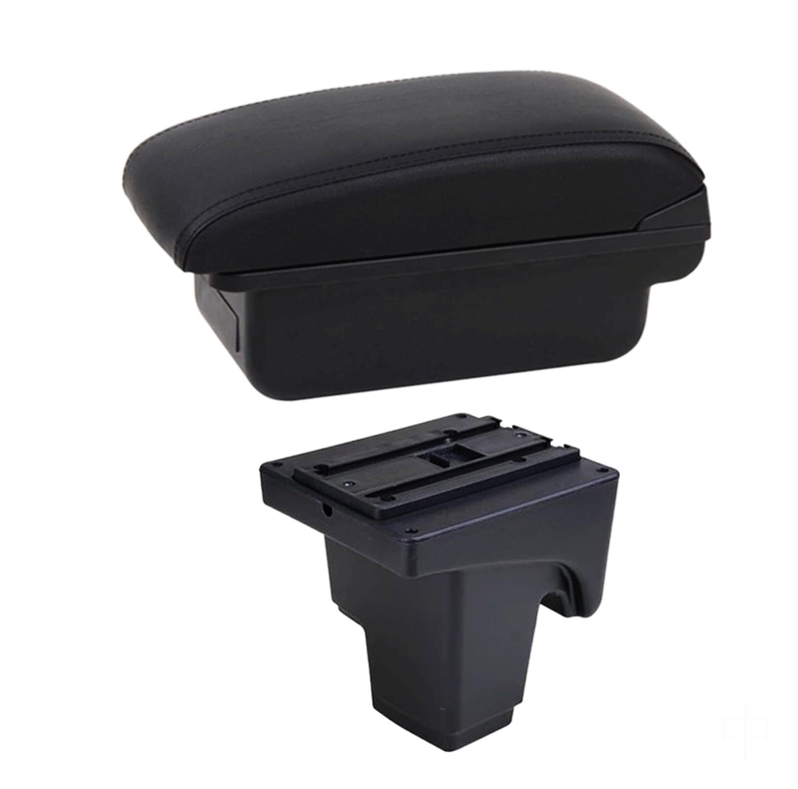 GTDTKGANAK Storage Box For For Focus 3 Mk3 2011-2021 Leather Center Console Armrest Storage For Box with USB