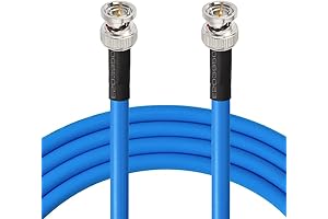 Superbat SDI Cable BNC Cable 3G/6G (Belden 1694A, 3ft) Supports 4K/8K SDI Video Cable