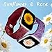 6 Pack Floral Engraved Bands Compatible with Apple Watch Band 40mm 44mm 38mm 41mm 45mm 49mm 42mm Women, Soft Silicone Cute Flower Sport Strap for iWatch Bands Series 11 10 9 8 7 6 5 4 3 2 1 SE Ultra 3
