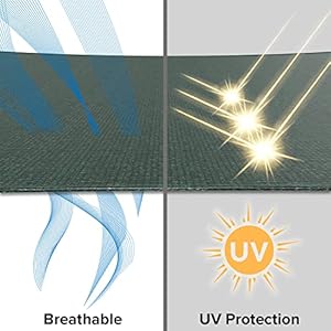 Sun Shade Sails Canopy Equilateral Triangle Sun Shade Cover for Outdoor Activities Garden Patio Deck Balcony (Green) Sun Shade Sails Canopy Equilateral Triangle Sun Shade Cover for Outdoor Activities Garden Patio Deck Balcony Green