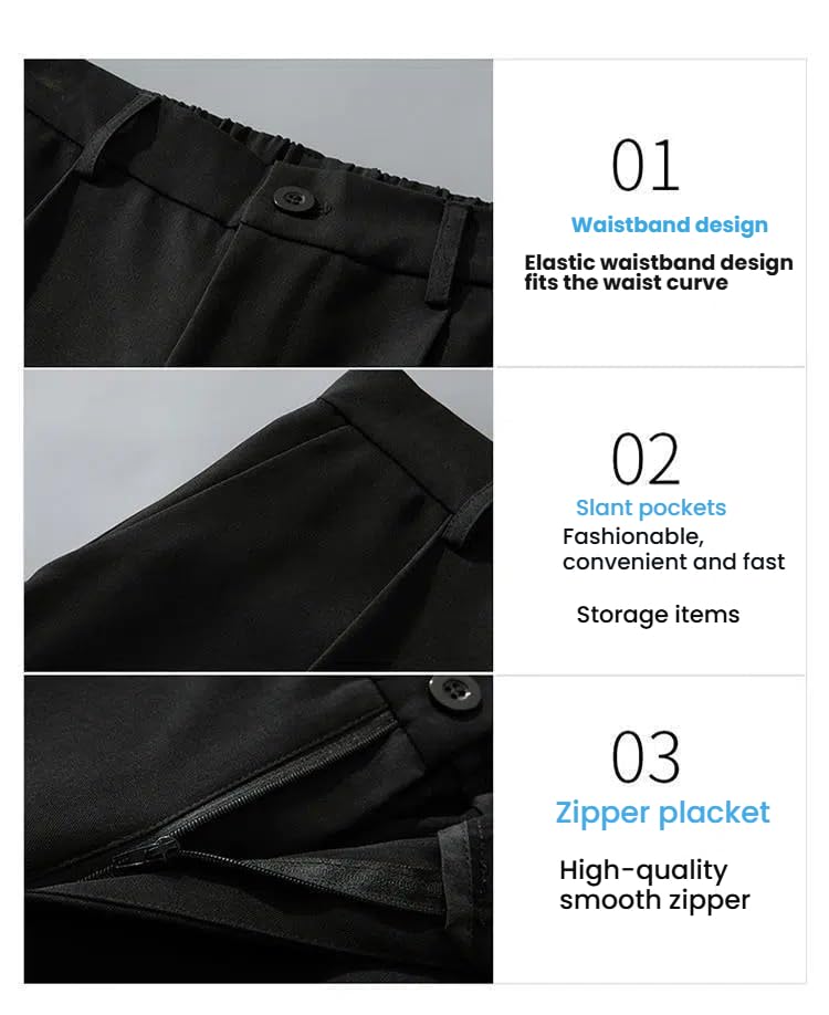 Dualego Super Stretch Ice Silk Comfort Everyday Pants, Ice Silk Pants Men, Super Stretch Comfort Everyday Pant2