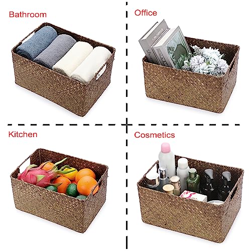 Panier en jonc de mer IGNPION pour optimiser le rangement des serviettes