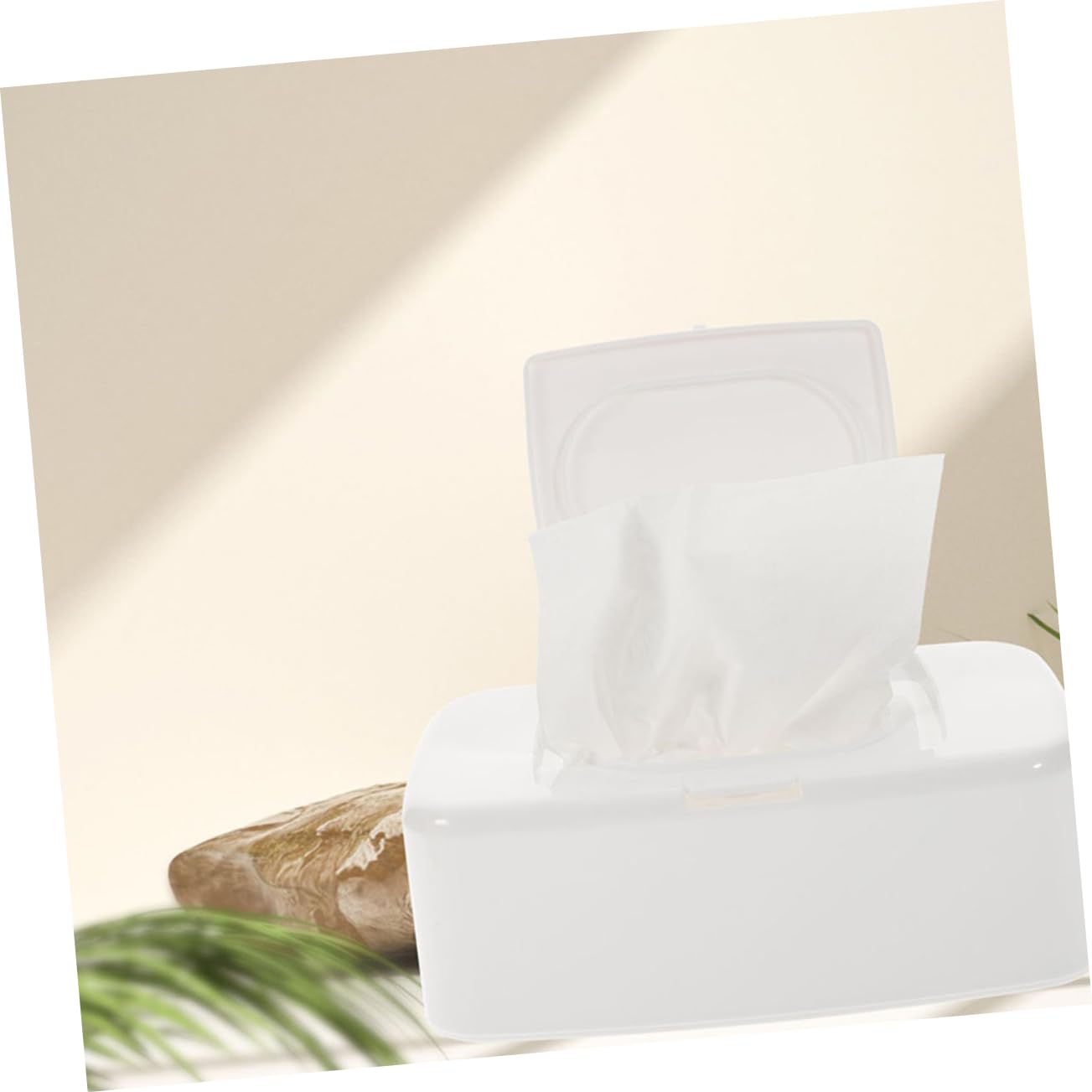 MAGICLULU Lot De 5 Boîtes De Rangement Portables pour Lingettes pour Bébé Distributeur De Mouchoirs Étui en Polypropylène Accès Facile Design Moderne 3 Pièces X 5
