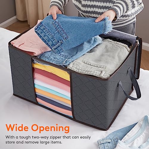 Lifewit 4 Pack Clothes Storage Bags - Image 4