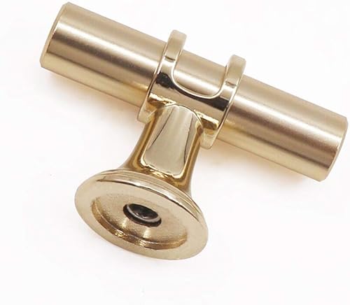 Miniatura 4 de ECREW Tiradores de gabinete de cocina, manijas de barra en T, tiradores de puerta de muebles, tiradores de cajones, tiradores de armario, centros de