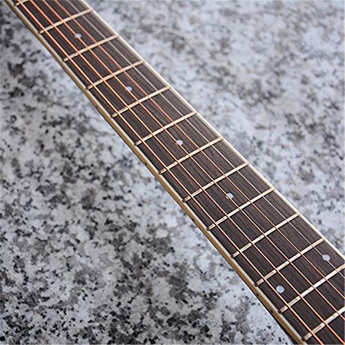 JTRHD Guitare Acoustique Débutant Folk Acoustic Guitar manquant Novice Mise en Route du Bois de Guitare pour Adultes et Enfants (Couleur : Black, Size : B) - Les Beatles, Paul McCartney, John Lennon, RIngo Starr, George Harrison JTRHD Guitare Acoustique Débutant Folk Acoustic Guitar manquant Novice Mise en Route du Bois de Guitare pour Adultes et Enfants (Couleur : Black, Size : B) – Image 4