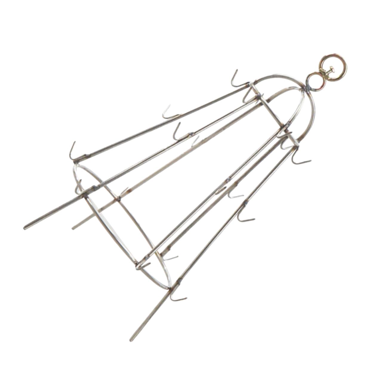 Support suspendu barbecue acier inoxydable SHOWERORO avec crochet