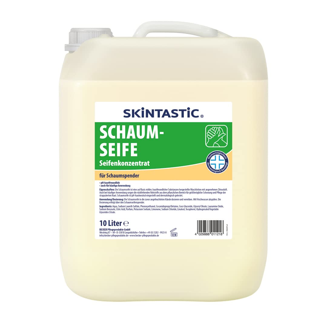 Eilfix Foam Schaumseife mit frischem Zitrusduft, 10 Liter