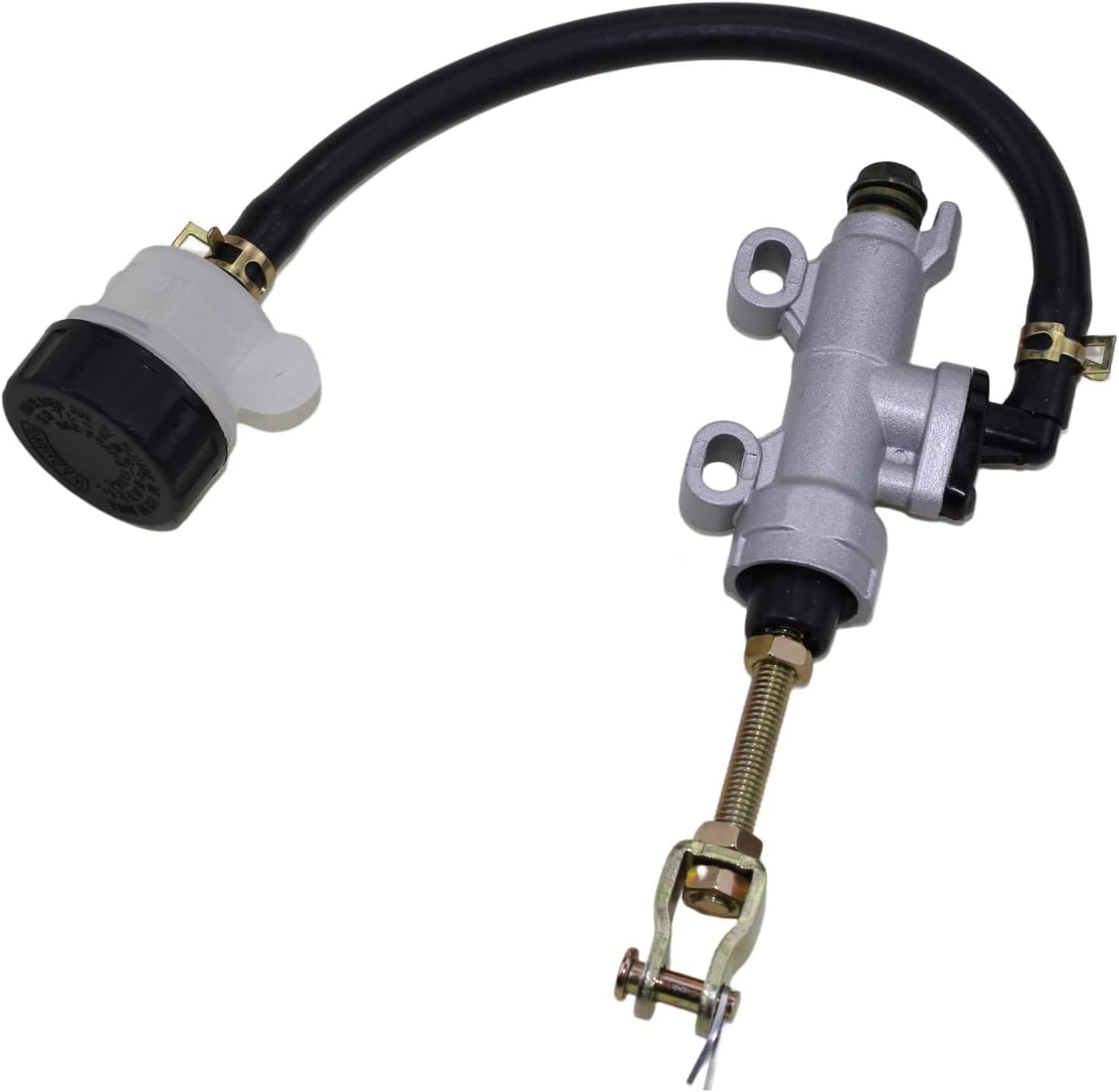 Cyleto Rear Brake Master Cylinder For 50cc 70cc 110cc 125cc Yerf Dog 150cc Arctic Cat 400 600 700 EFI ATV H-nda 200X ATC 250R RD400 Yamaha Raptor 660 660R Suzuki GSXR