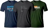 Kit 3 Camisetas Plus Size Masculina Camisa Blusa Algodão 30.1 G1 ao G9 Estampas Atualizadas