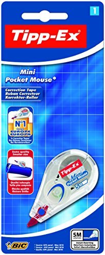 Tipp-ExMini Pocket Mouse Correction Tape Roller 5mmx5m Ref 812870 by Tipp Ex