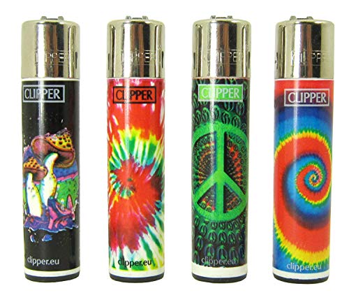 Bundle - 4 Items - Encendedor Clipper Tie Dye miniatura 1