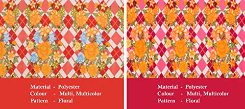 Image of BSB HOME Printed Polar Fleece Single Bed All Season Blanket /Comforter /Dohar 250TC - Pack of 2 (58x88 Inch, Pink, Green, Rust and Yellow)