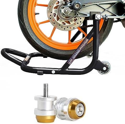 Bobbin Spools Swingarm Paddock Stand Adaptors M8 Biker Motorcycle A-Pro