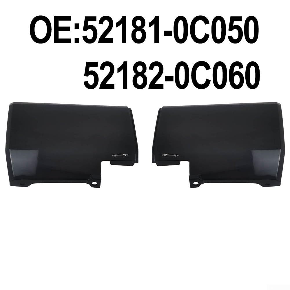 Paraurti Posteriore Laterale Nero ABS 52181-0C050 52182-0C060