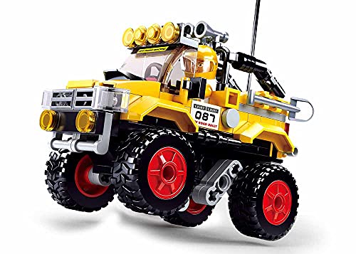 Sluban- Car Club-Offroad 149 Stück, M38-B0663A, Mehrfarbig
