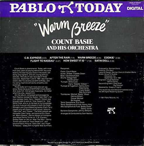 Warm Breeze Lp Amazon Com Music