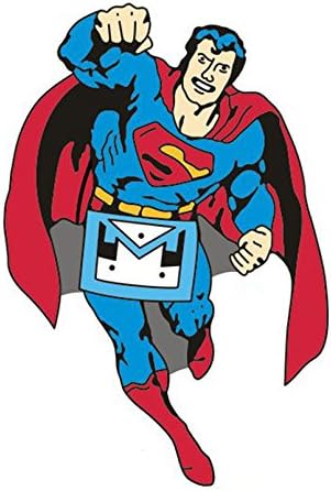 The Masonic Collection - Super Man Badge With Nickel Plating - Clutch Pin Fitting - Red & Blue Enamel - A Useful Gift Accessory For Freemason Men