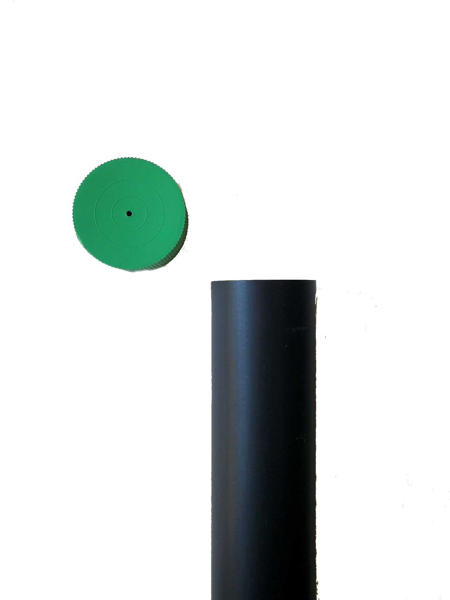 Tubo portadisegni in plastica, lunghezza 60 cm, diam.6 cm
