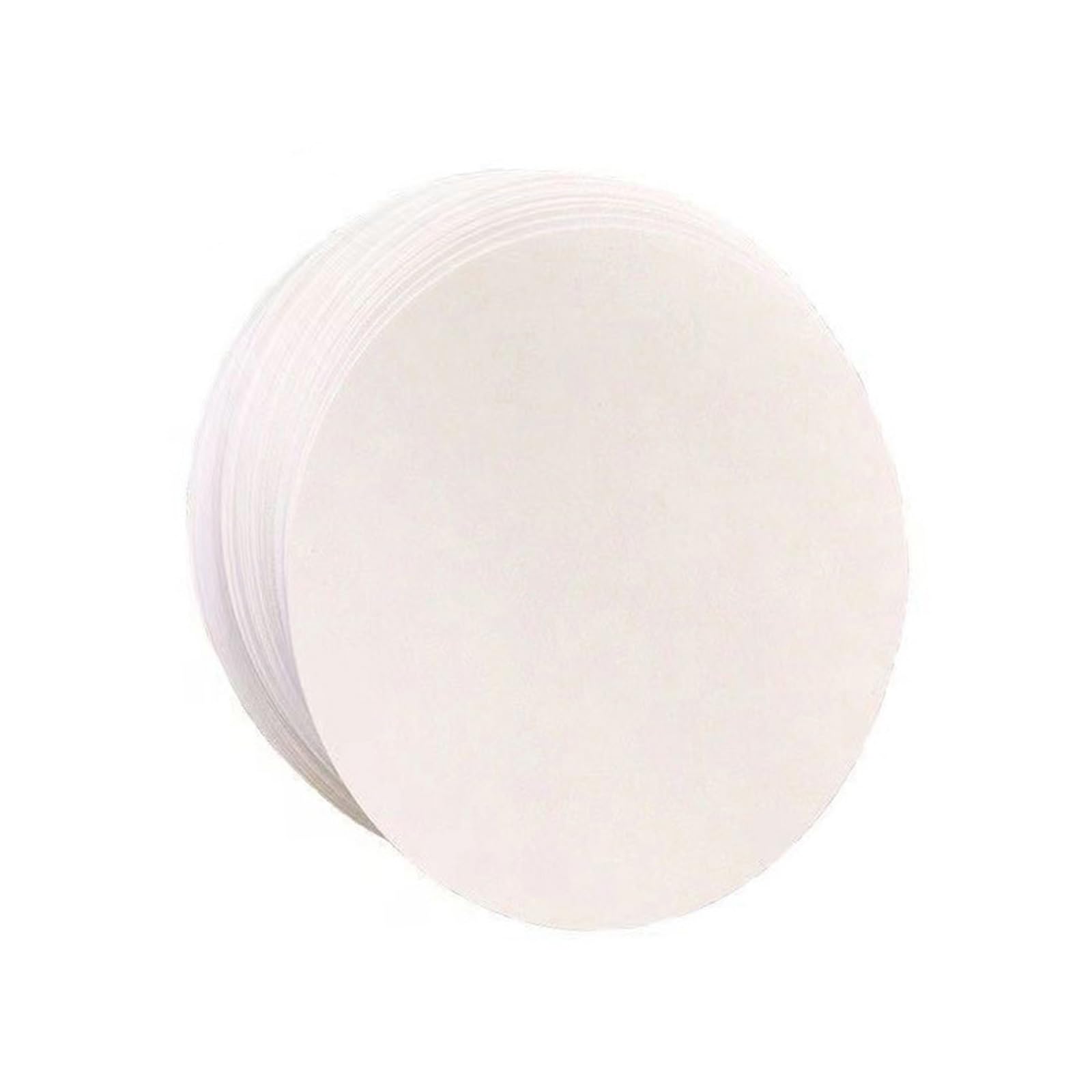 Maxtonser 100Pcs White Circular Paper Button Maker Circular Paper For Handmade Button Pin Badge Pin Painting and Art Craft