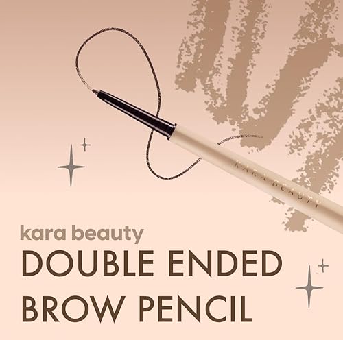 Miniatura 5 de KARA BEAUTY Lápiz de cejas de doble punta - Doble extremo - VEGANO (TAUPE)