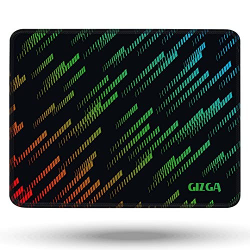 Image of AirCase Gizga Essentials(44Cm X 35Cm)Extended Gaming Mouse Pad,Laptop Desk Mat,Computer Mouse Pad With Smooth Mouse Control,Mercerized Surface,Antifray Stitched Embroidery Edges,Anti-Slip Rubber Base